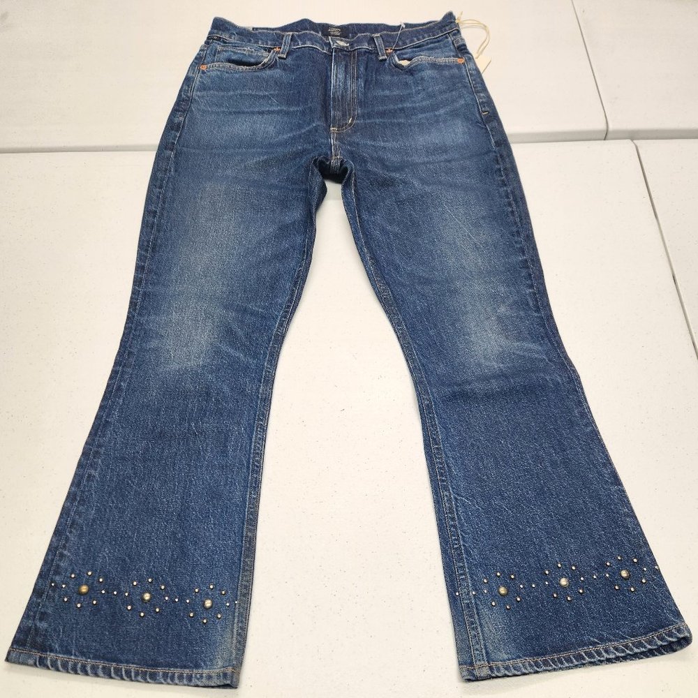 NEW Women's Citizens of Humanity Premium Vintage DEMY Cropped Flare Jeans 27